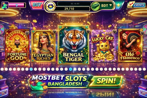 Mostbet Slots 2026 - How to Choose Games and Use Demo Slide 1