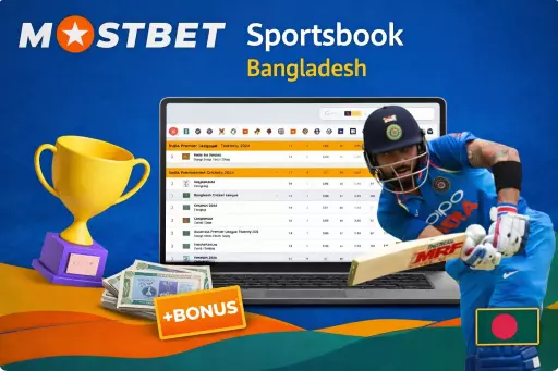 Mostbet Sportsbook Bangladesh - Live Betting, Markets and Free Bet Rules Slide 1